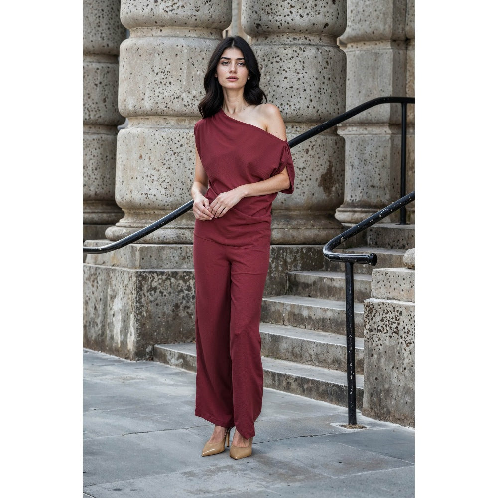 Fawn 24 Burgundy Latte Top