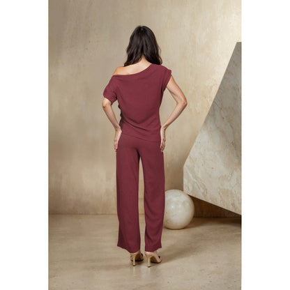 Fawn 24 Burgundy Latte Top