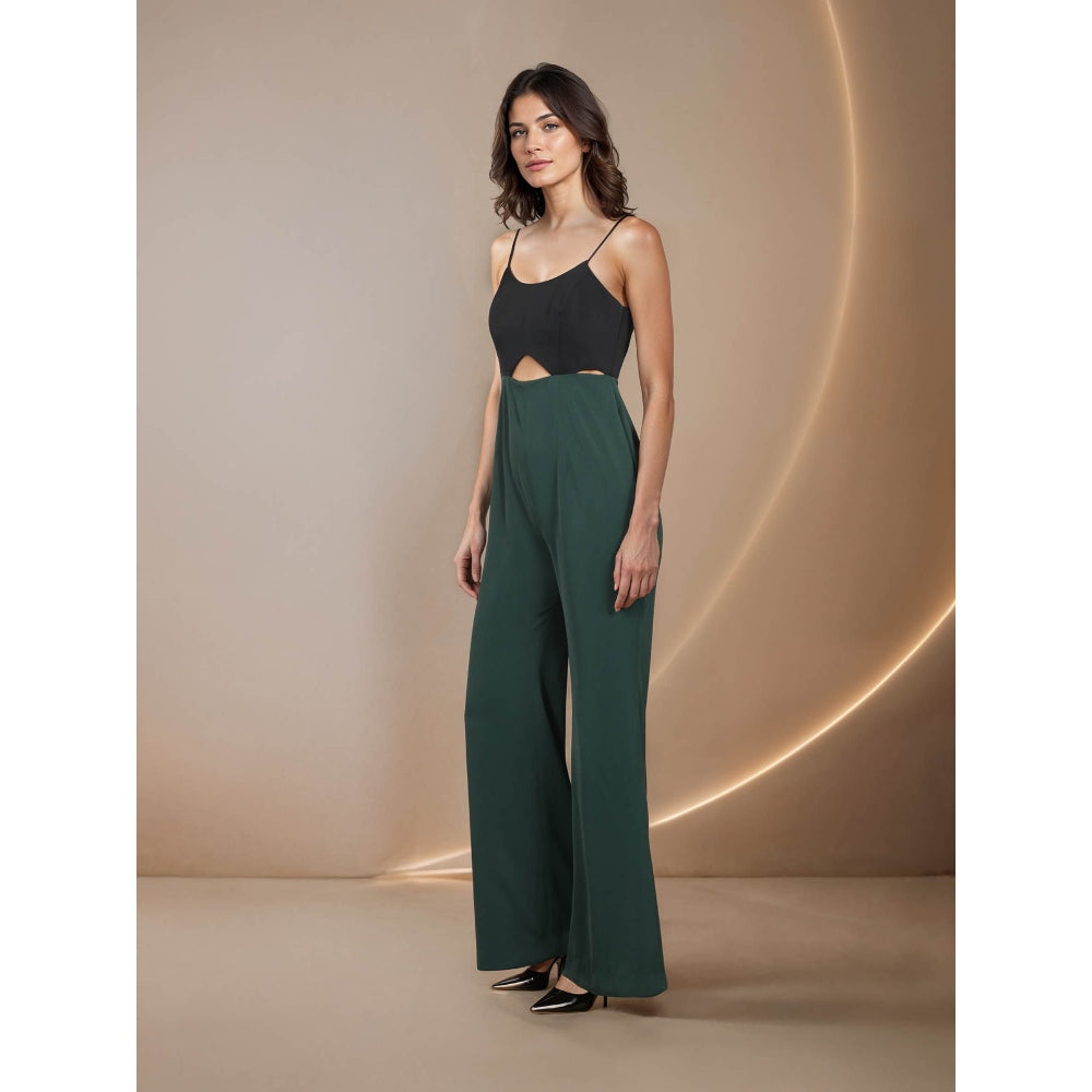 Fawn 24 Green Forest Noir Jumpsuit