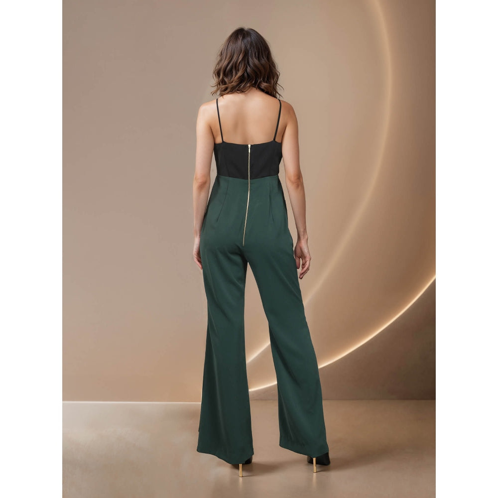 Fawn 24 Green Forest Noir Jumpsuit
