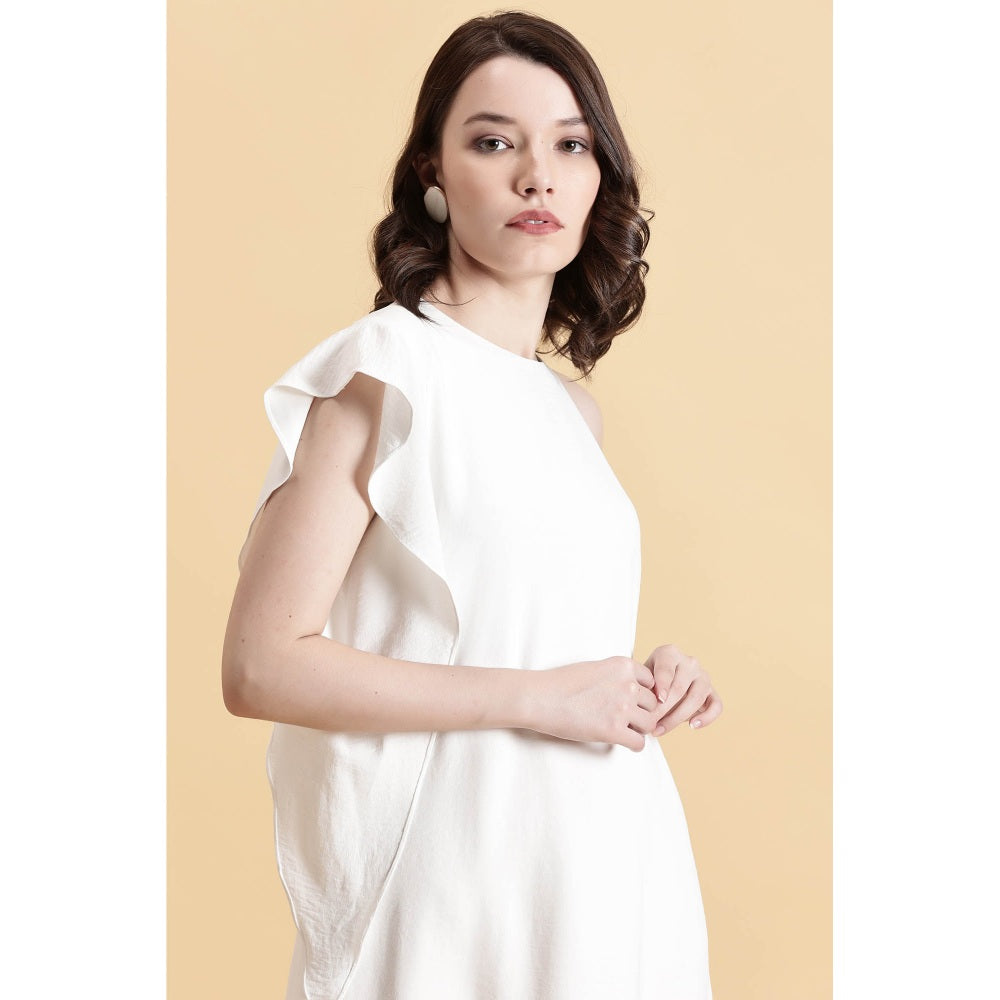 Fawn 24 White Latte Luxe Dress