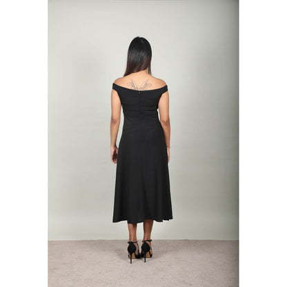 Fawn 24 Eclipse Royale Dress - Black