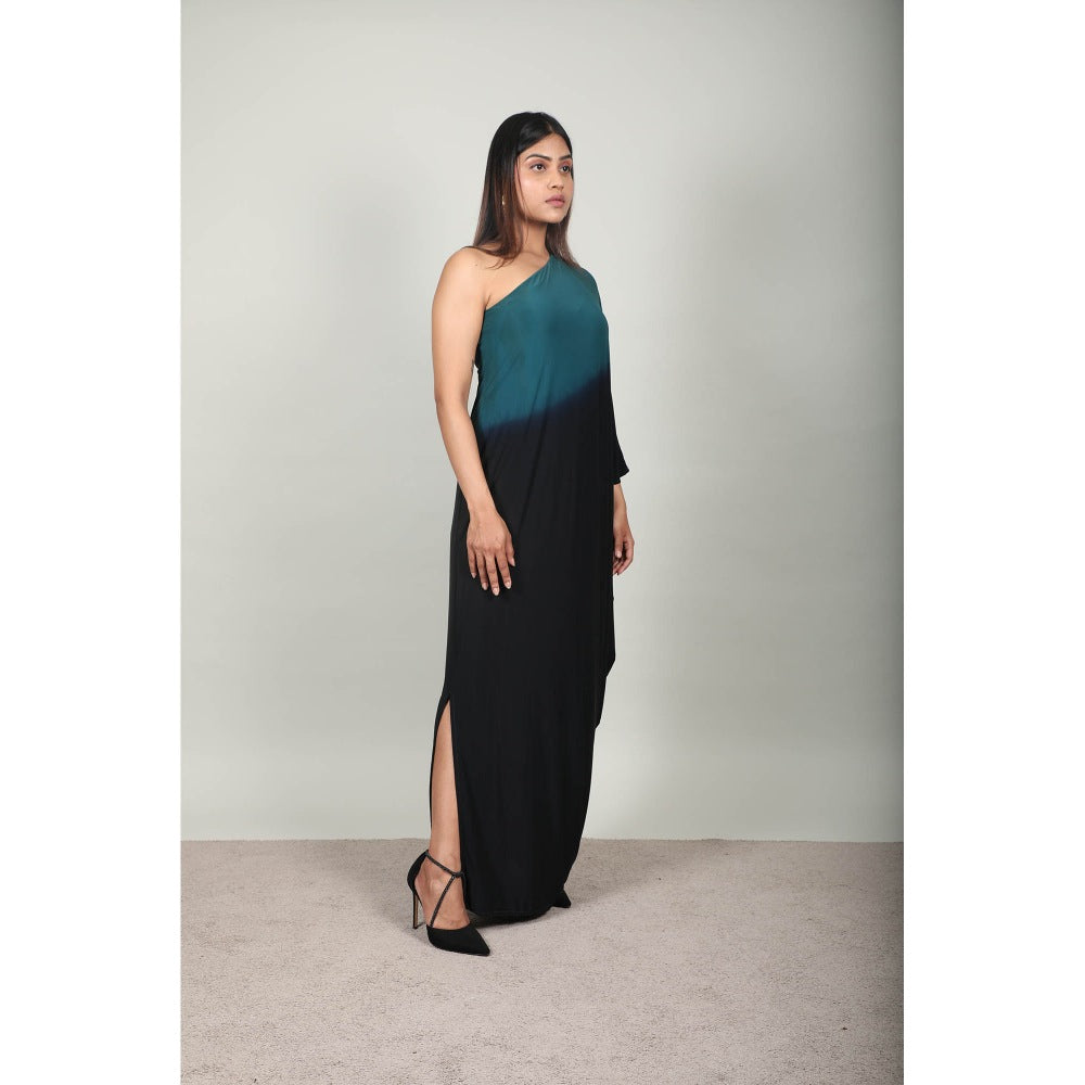 Fawn 24 Dark Ivy Toga Dress - Multi-Color