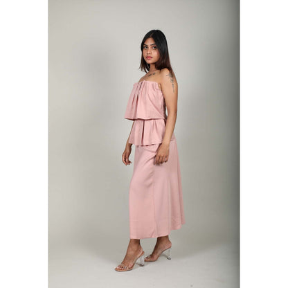 Fawn 24 Pink Blush Fluted Tube Top