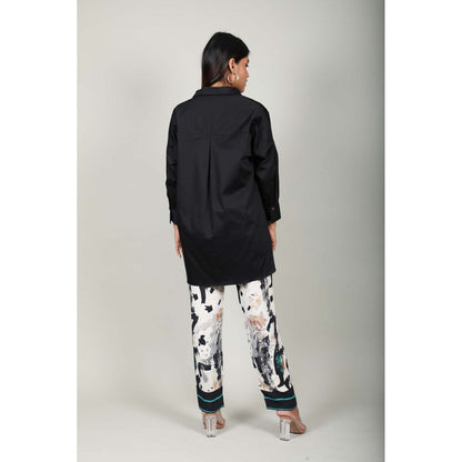 Fawn 24 Black Oversized Shirt