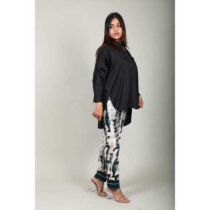 Fawn 24 Black Oversized Shirt