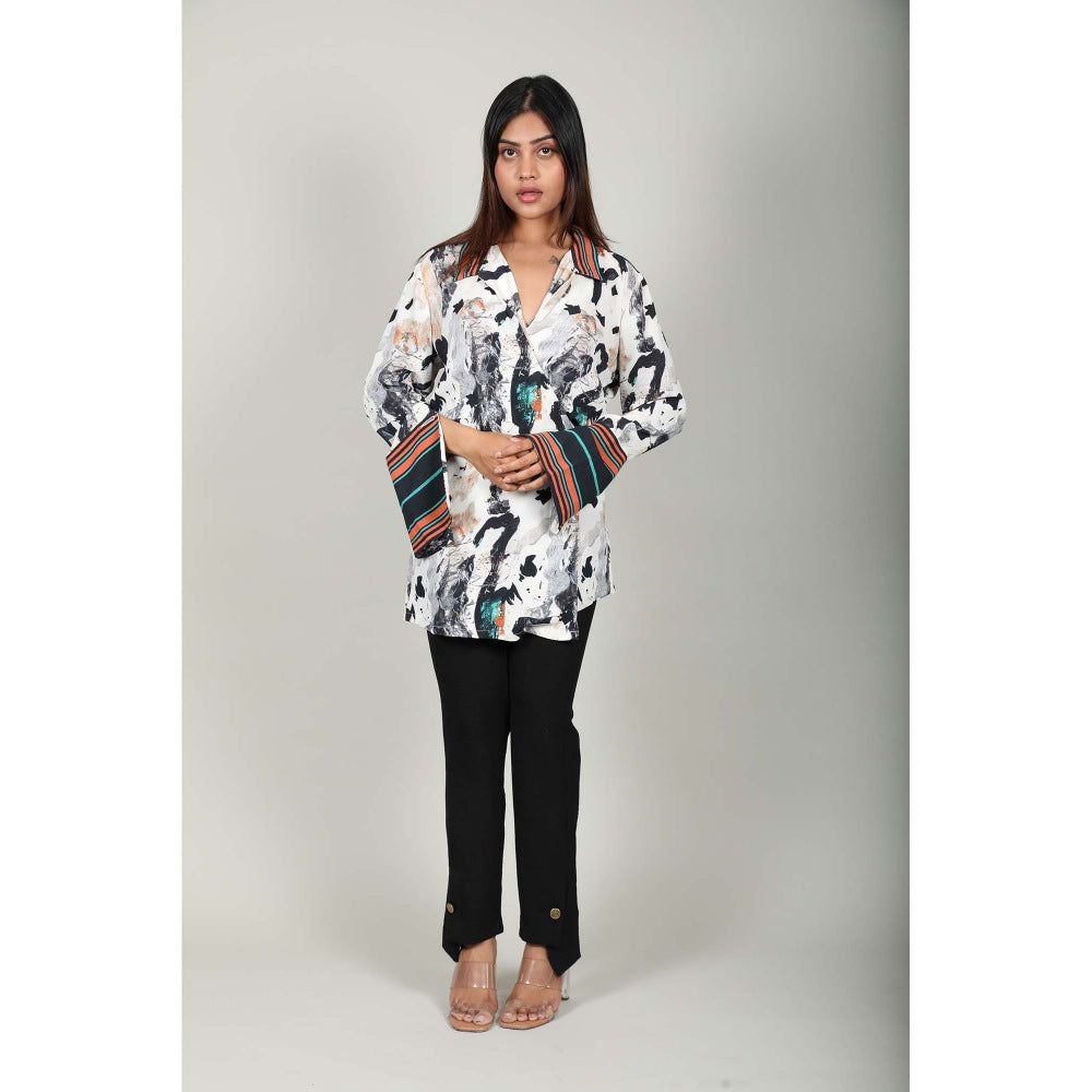 Fawn 24 White Ink Whisper Top