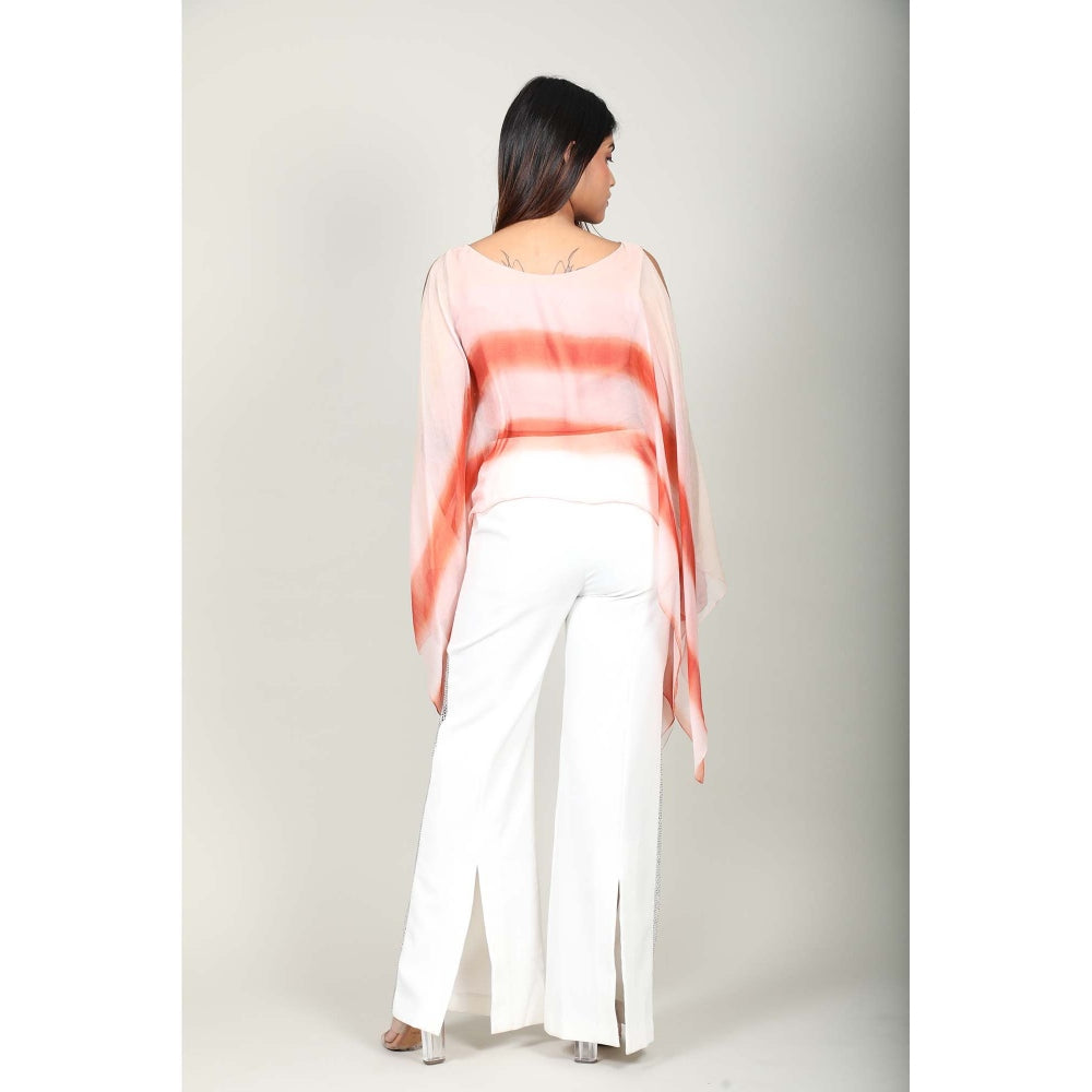 Fawn 24 Peach Lizi Top with Inner