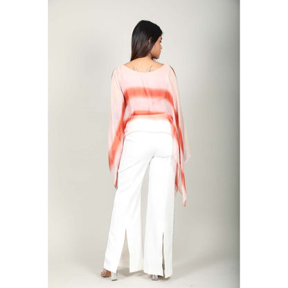 Fawn 24 Peach Lizi Top with Inner