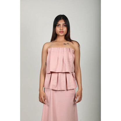 Fawn 24 Blush Fluted Top