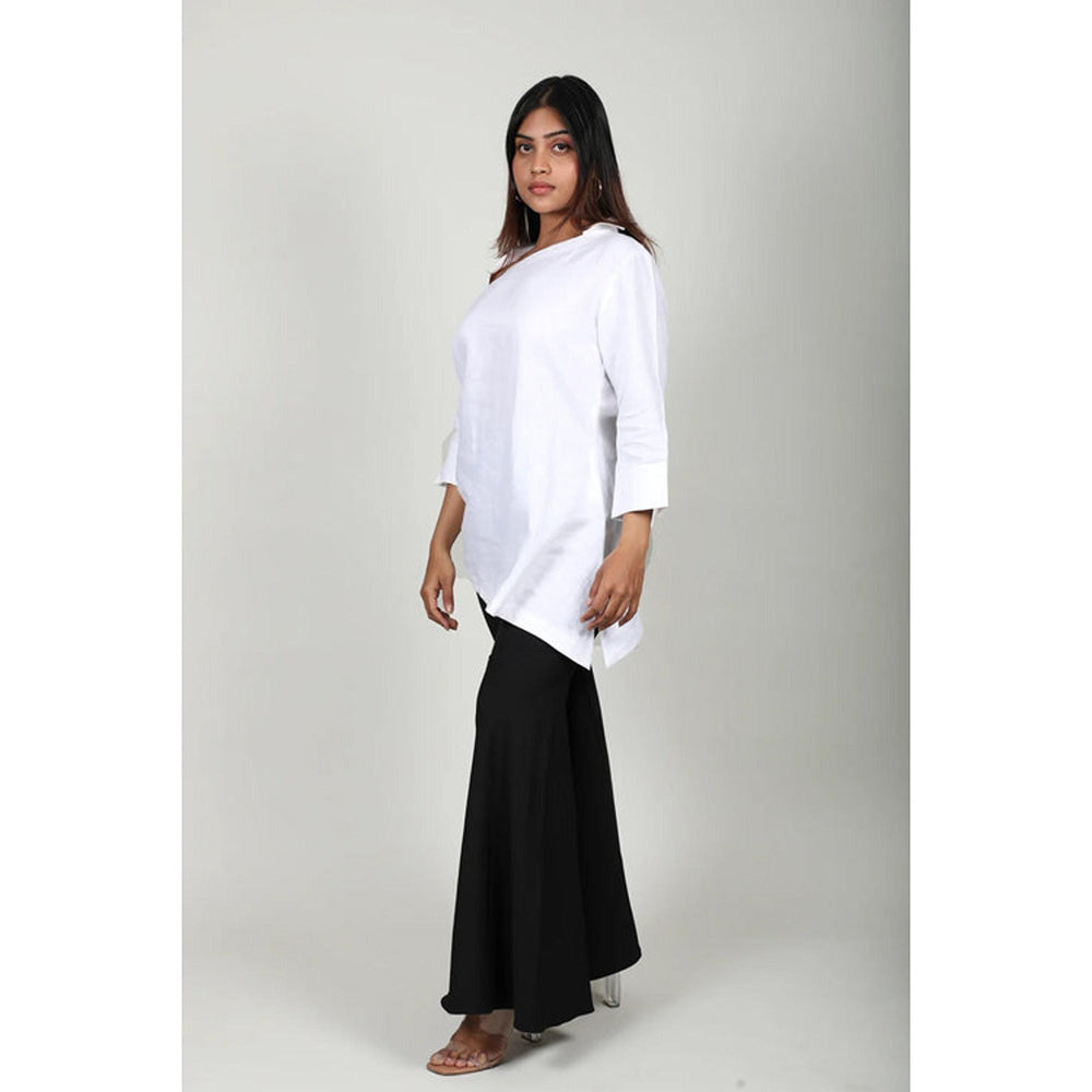 Fawn 24 White Ruched Shirt