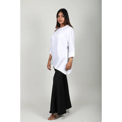 Fawn 24 White Ruched Shirt