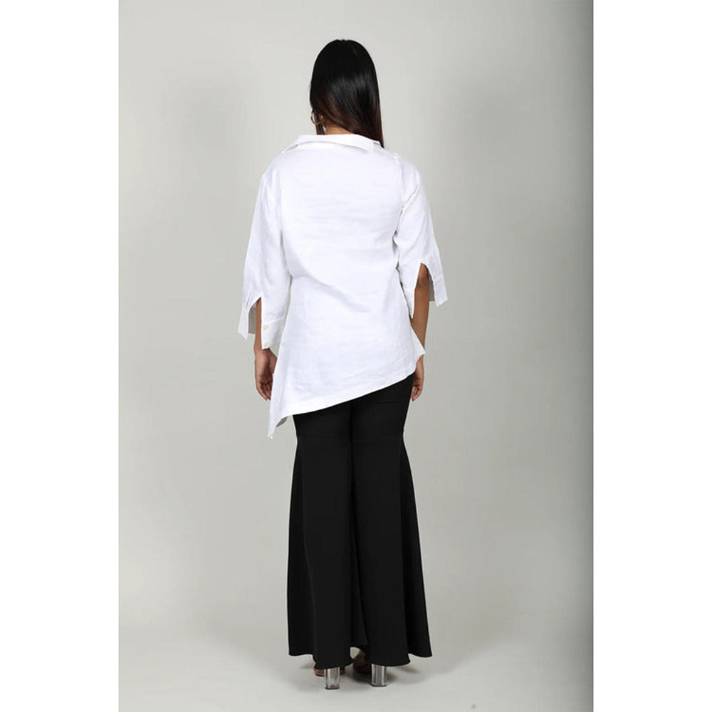 Fawn 24 White Ruched Shirt