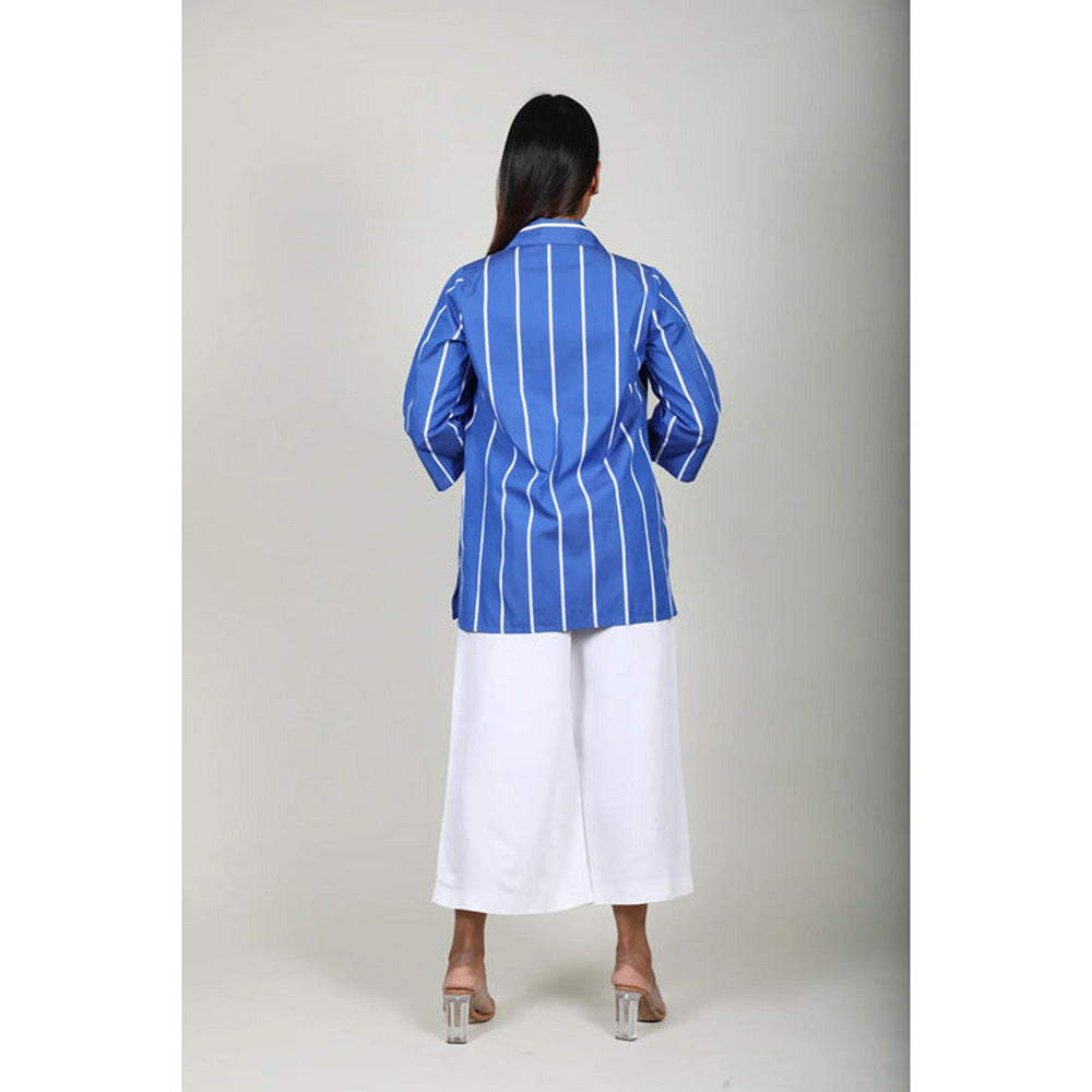 Fawn 24 Blue Crossover Shirt