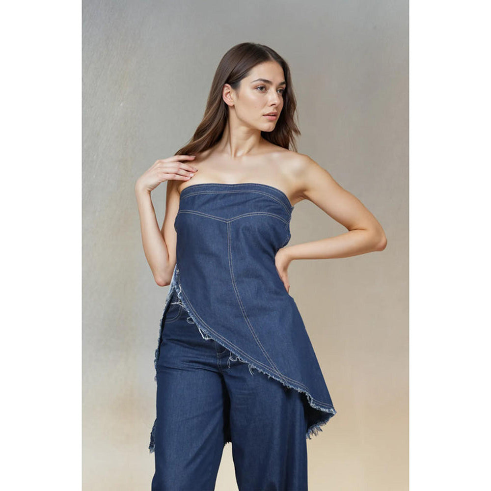 Fawn 24 Denim Tube Top