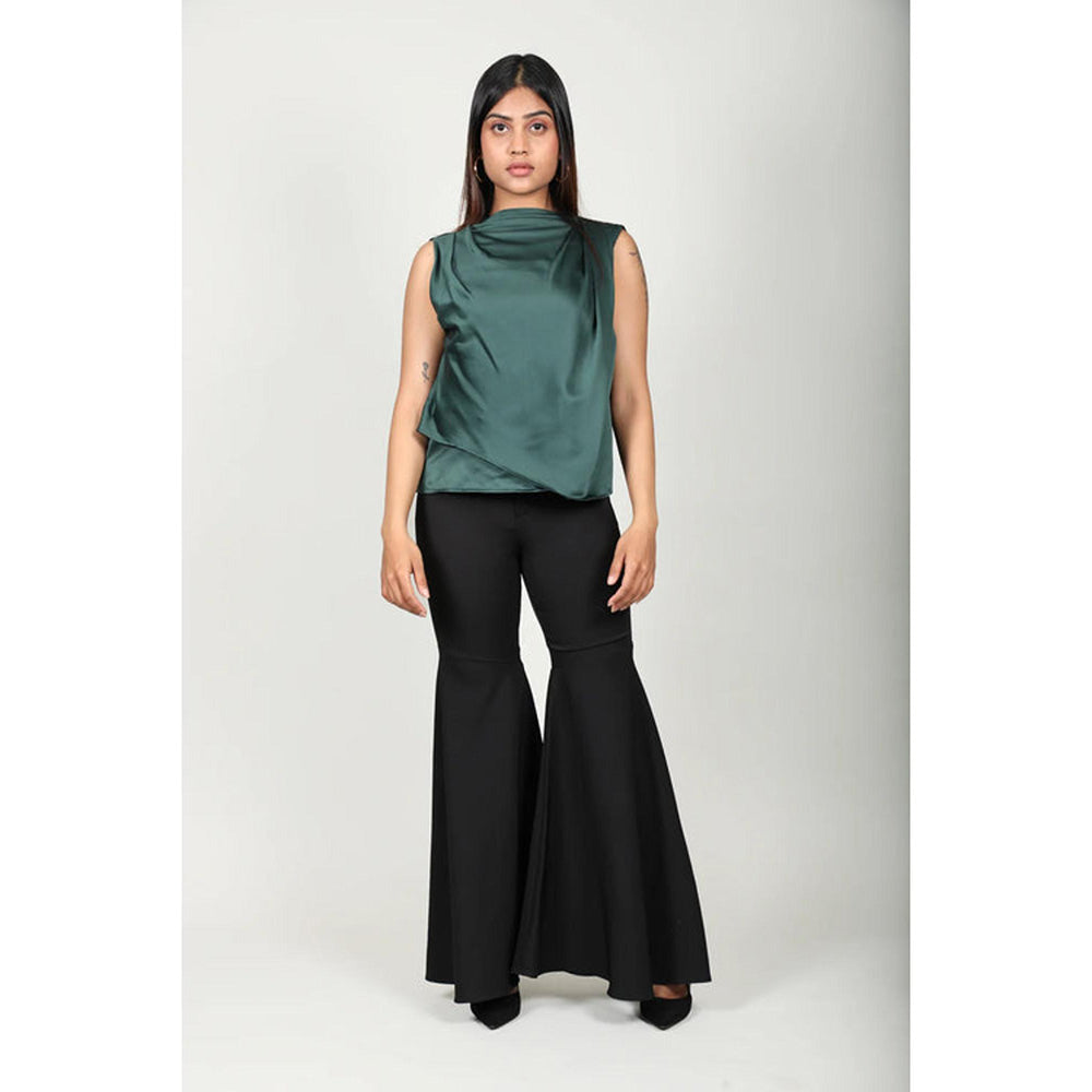 Fawn 24 Green Cowl Top