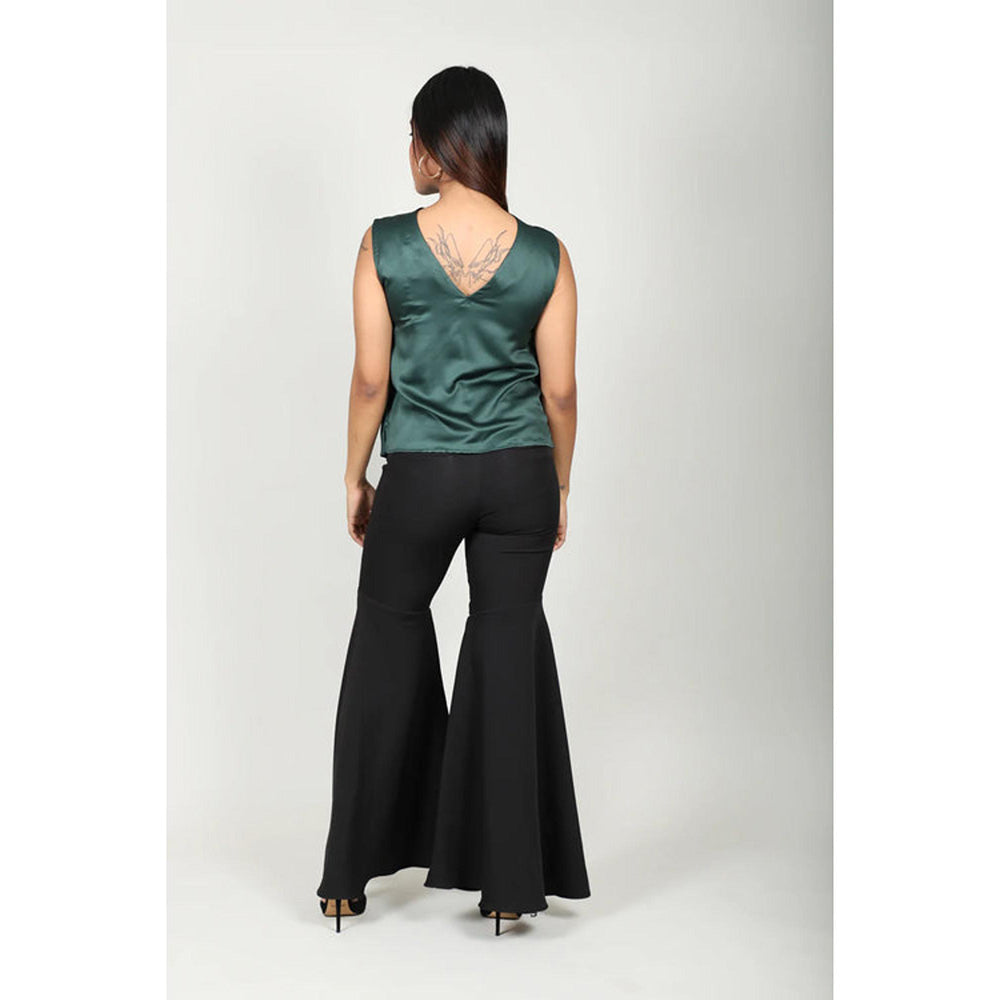 Fawn 24 Green Cowl Top