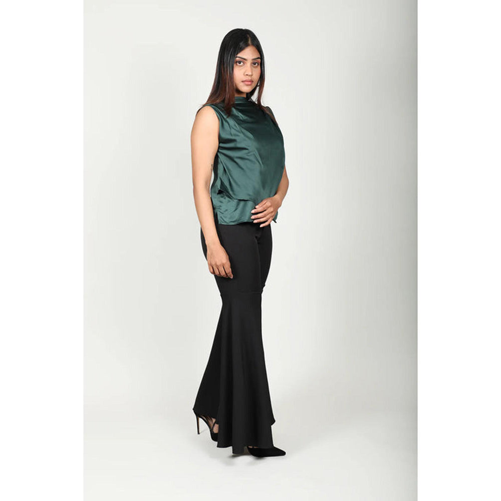 Fawn 24 Green Cowl Top