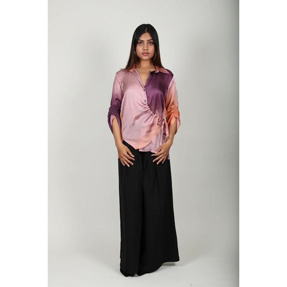 Fawn 24 Ombre Satin Shirt