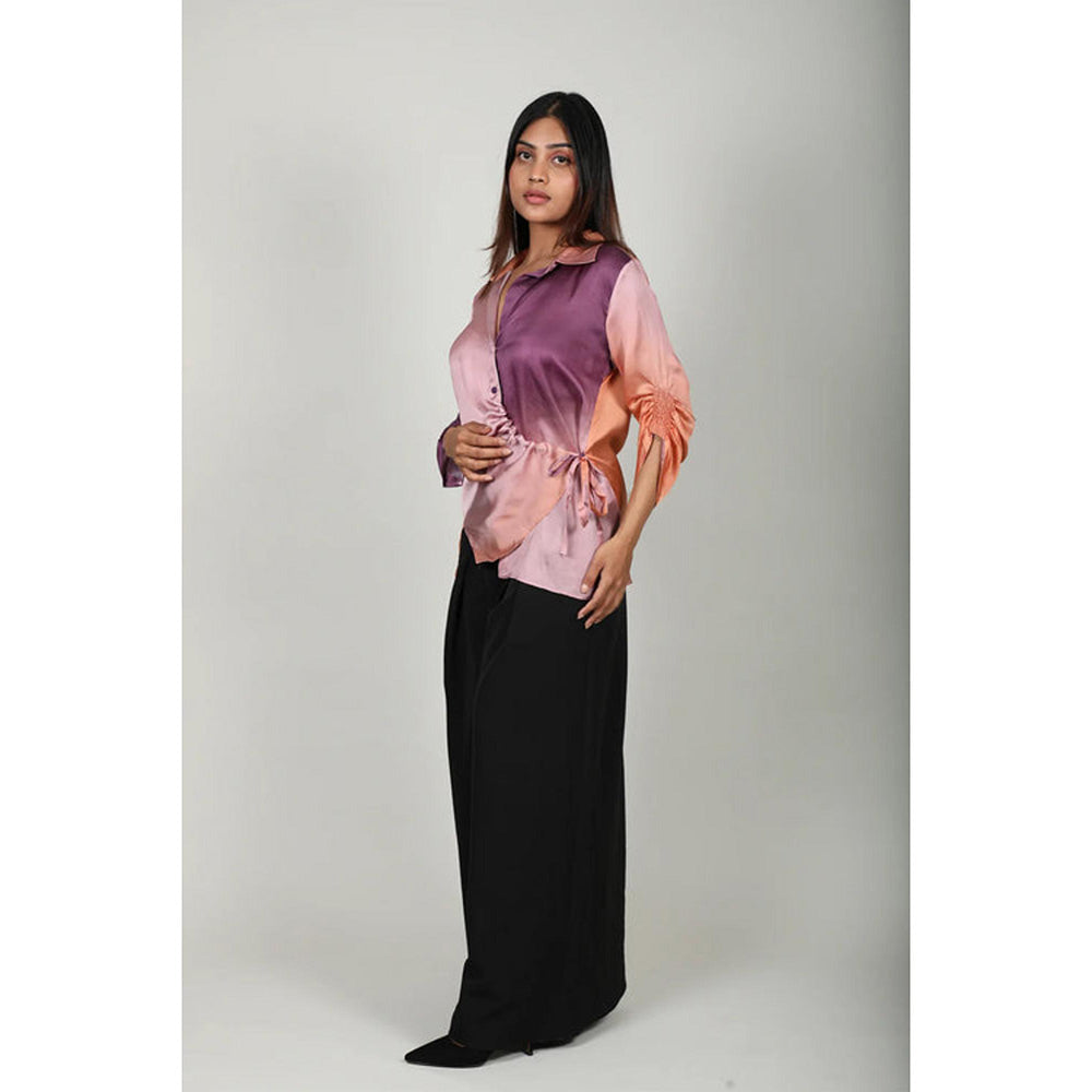 Fawn 24 Ombre Satin Shirt