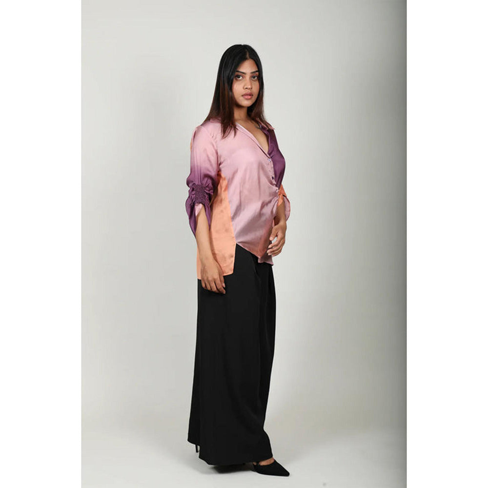 Fawn 24 Ombre Satin Shirt