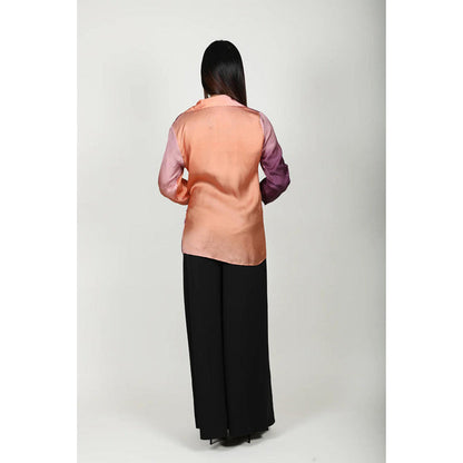 Fawn 24 Ombre Satin Shirt