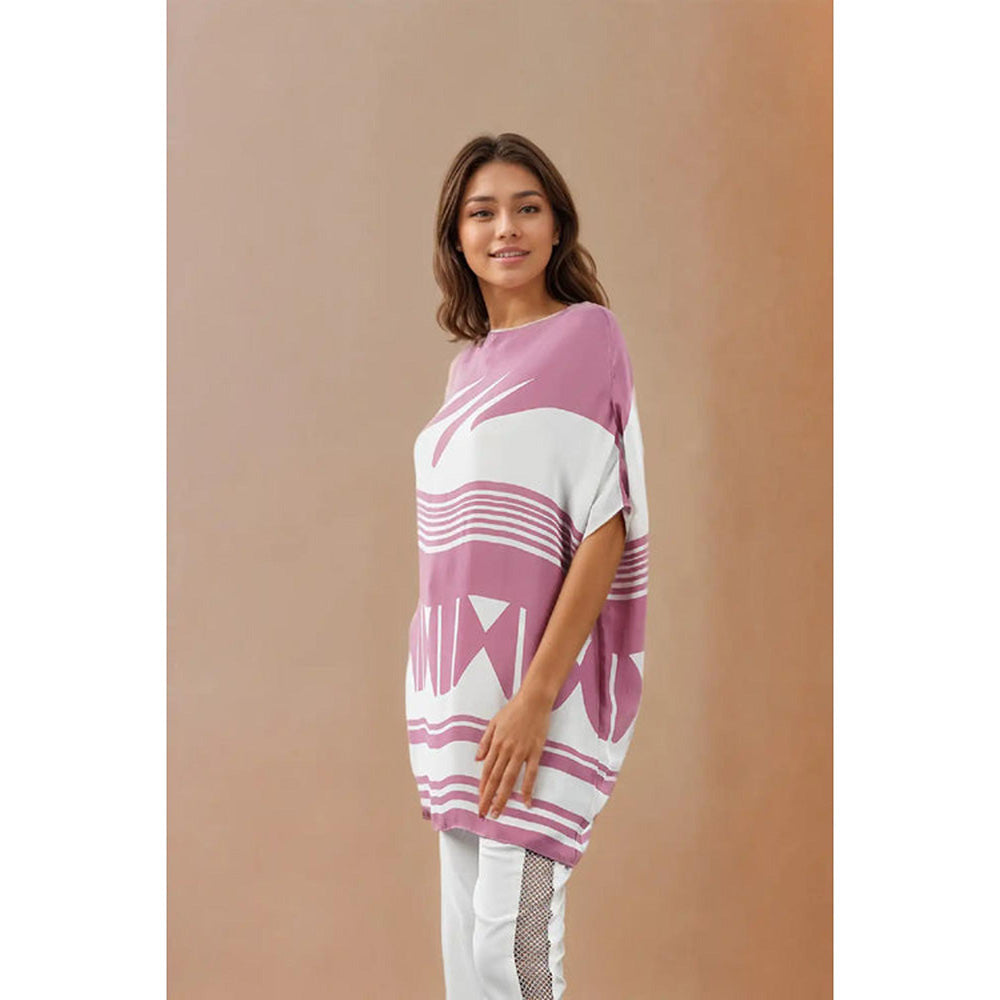 Fawn 24 Pink Pixel Top