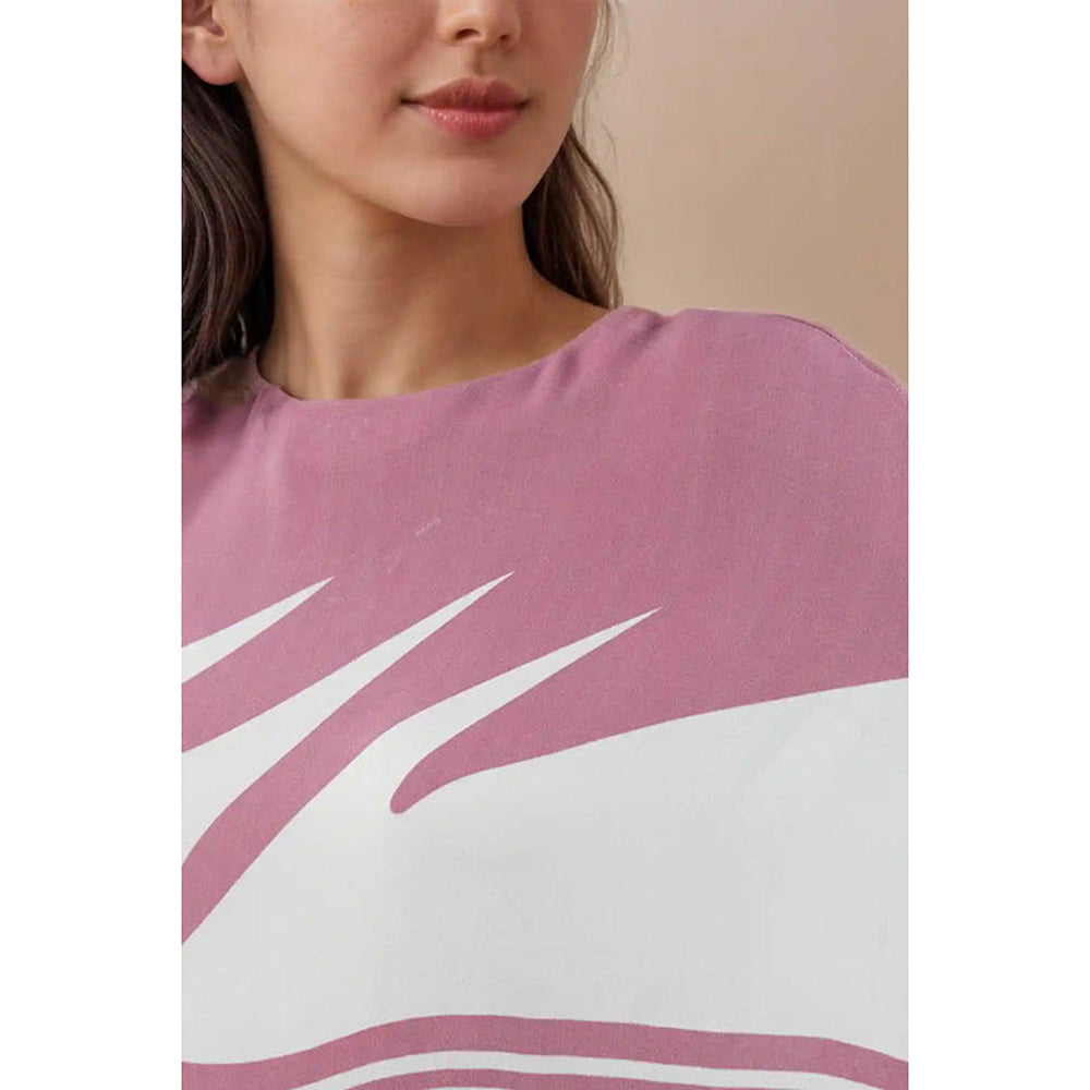 Fawn 24 Pink Pixel Top