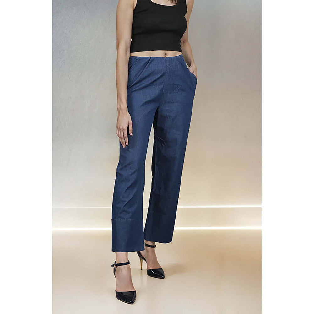 Fawn 24 Denim Blue Pants
