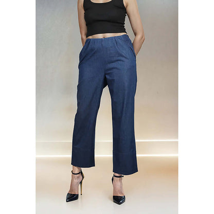 Fawn 24 Denim Blue Pants