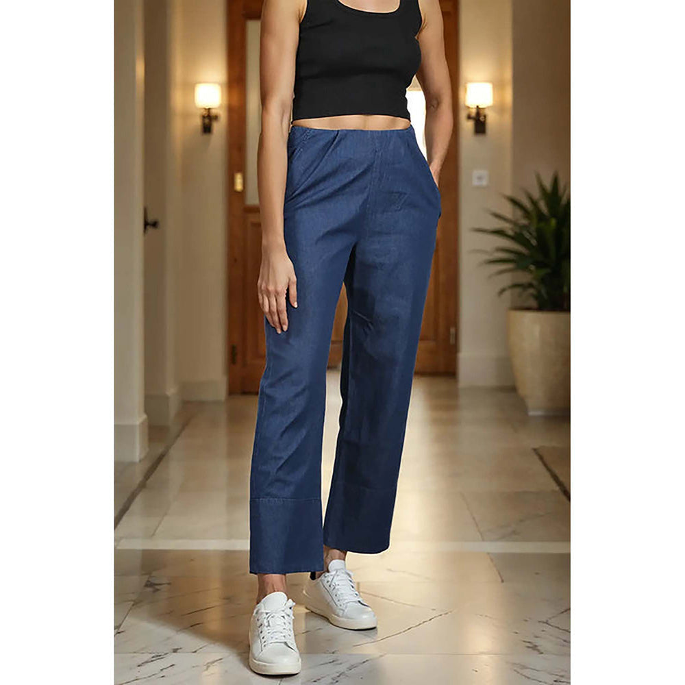 Fawn 24 Denim Blue Pants