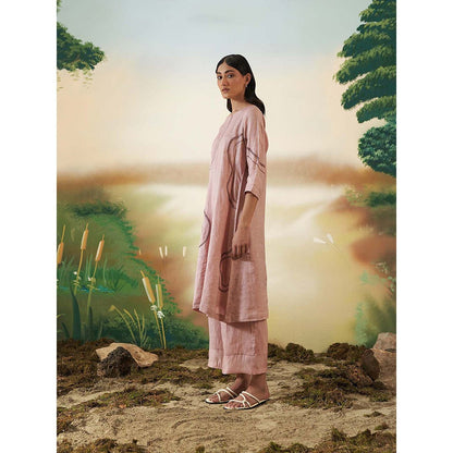 FEBo6 Rosewood Pink Kurta
