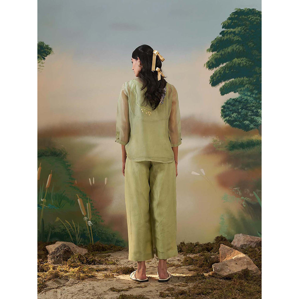 FEBo6 Wildflower Green Pant