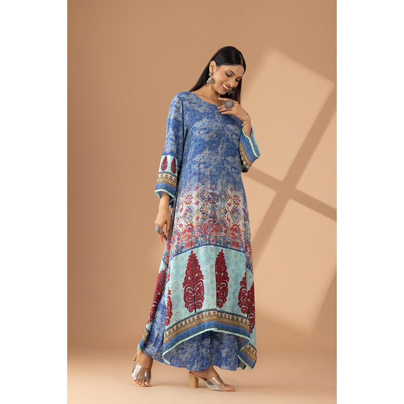 Finethreads by Hina & Nikhat Chic All-Day Elegance Kurta and Palazzo (Set of 2)
