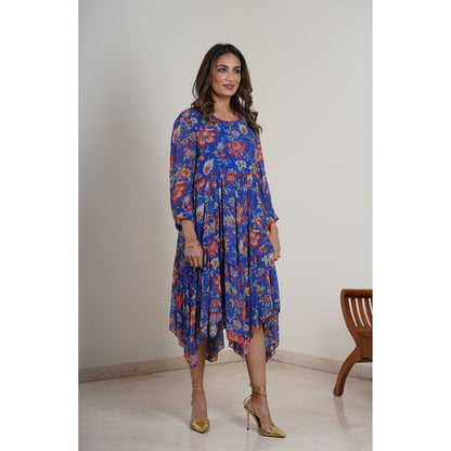 Finethreads by Hina & Nikhat Blue Bells Dress