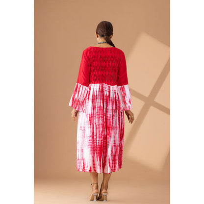 Finethreads by Hina & Nikhat Twilight Reverie Flared Dress