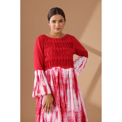 Finethreads by Hina & Nikhat Twilight Reverie Flared Dress