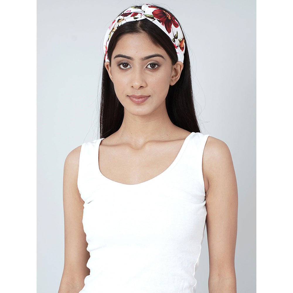 First Resort by Ramola Bachchan Multicoloured Floral Print Headband