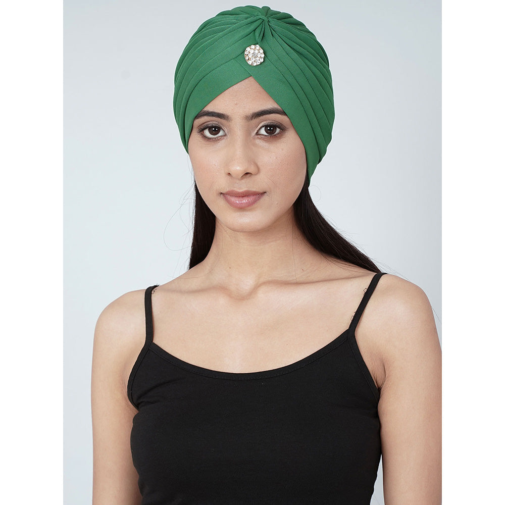 First Resort by Ramola Bachchan Green Turban