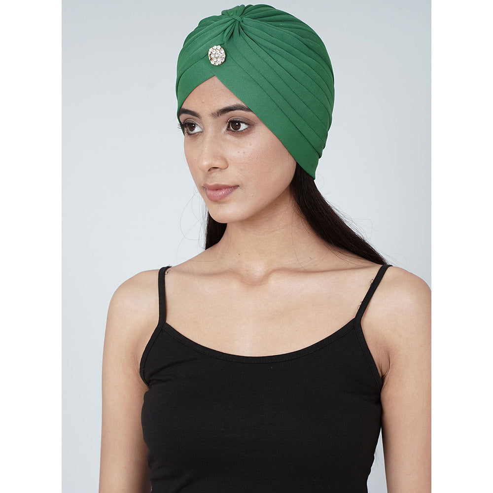 First Resort by Ramola Bachchan Green Turban