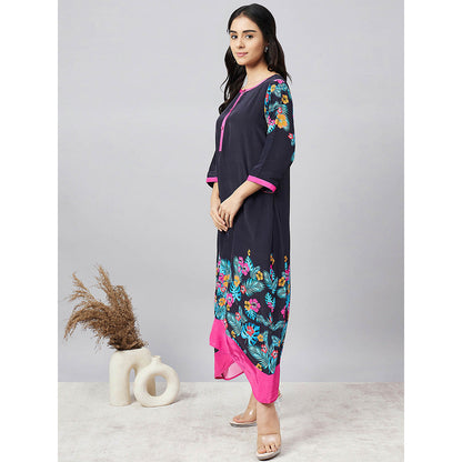 First Resort by Ramola Bachchan Printed Slimline Midi Dress