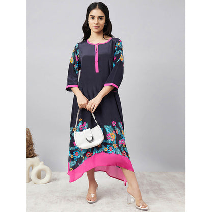 First Resort by Ramola Bachchan Printed Slimline Midi Dress