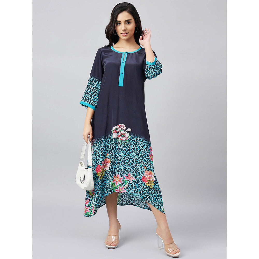 First Resort by Ramola Bachchan Printed Midi Dress