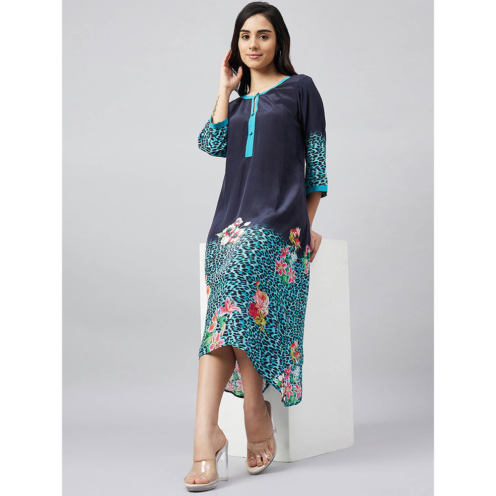 First Resort by Ramola Bachchan Printed Midi Dress
