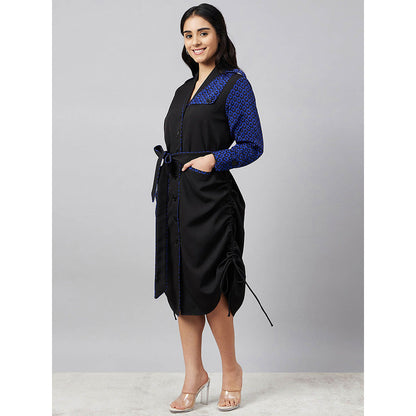 First Resort by Ramola Bachchan Print Shirt Dress with Belt (Set of 2)