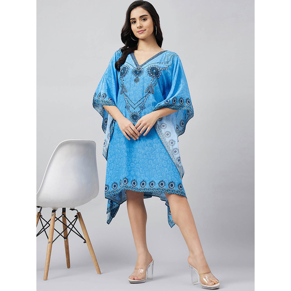 First Resort by Ramola Bachchan Pearl Kaftan Dress
