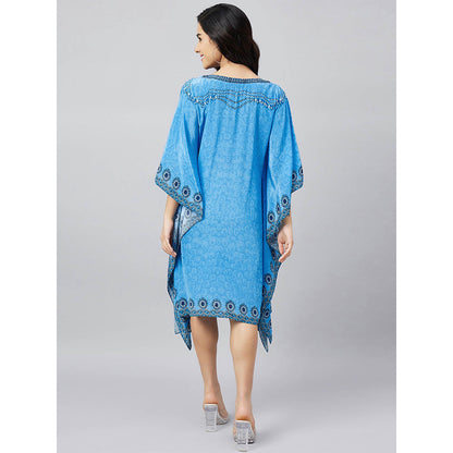 First Resort by Ramola Bachchan Pearl Kaftan Dress
