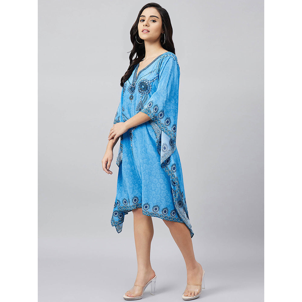 First Resort by Ramola Bachchan Pearl Kaftan Dress