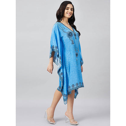 First Resort by Ramola Bachchan Pearl Kaftan Dress