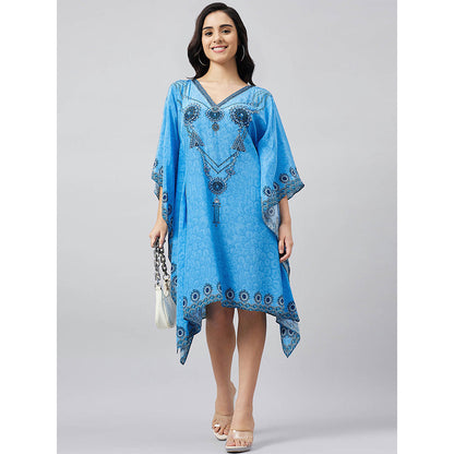 First Resort by Ramola Bachchan Pearl Kaftan Dress